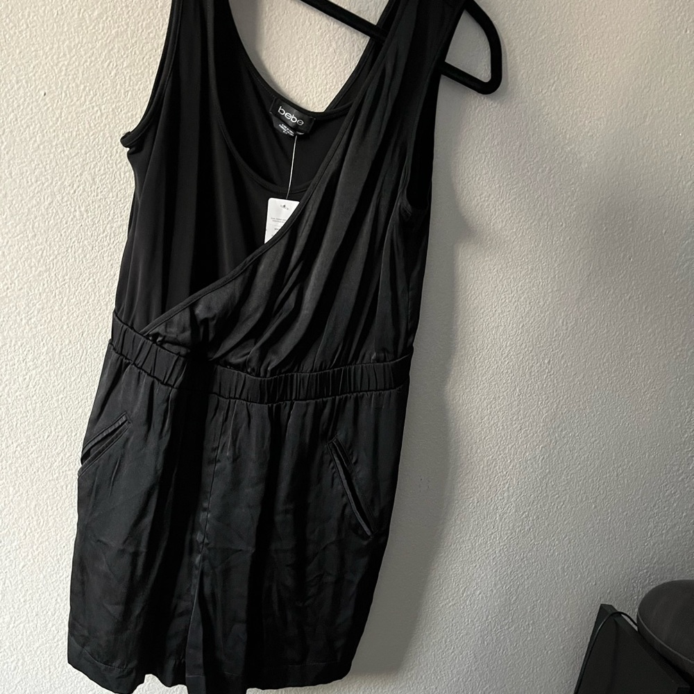 Bebe Romper in Black